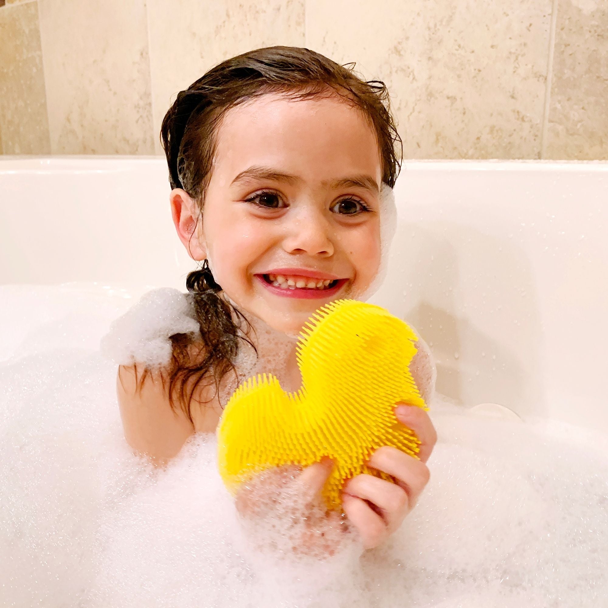 Innobaby Silicone Duck Bath Scrub - innobaby