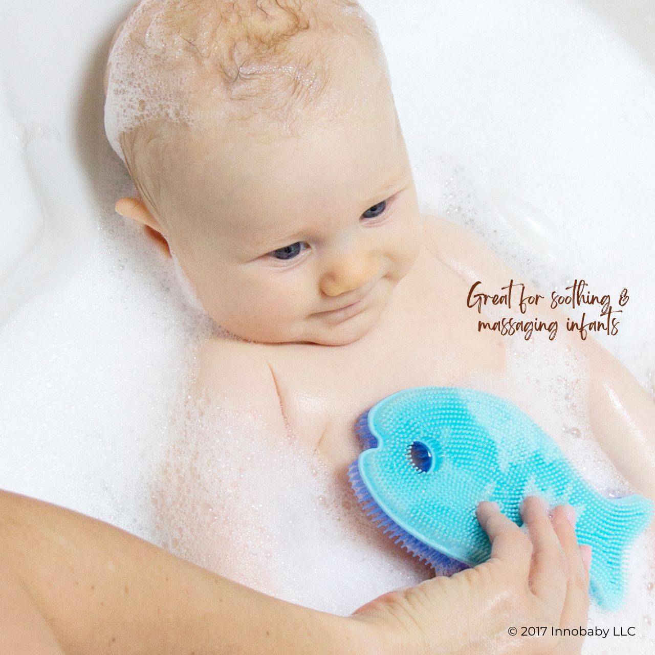 Innobaby Silicone Fish Bath Scrub - innobaby