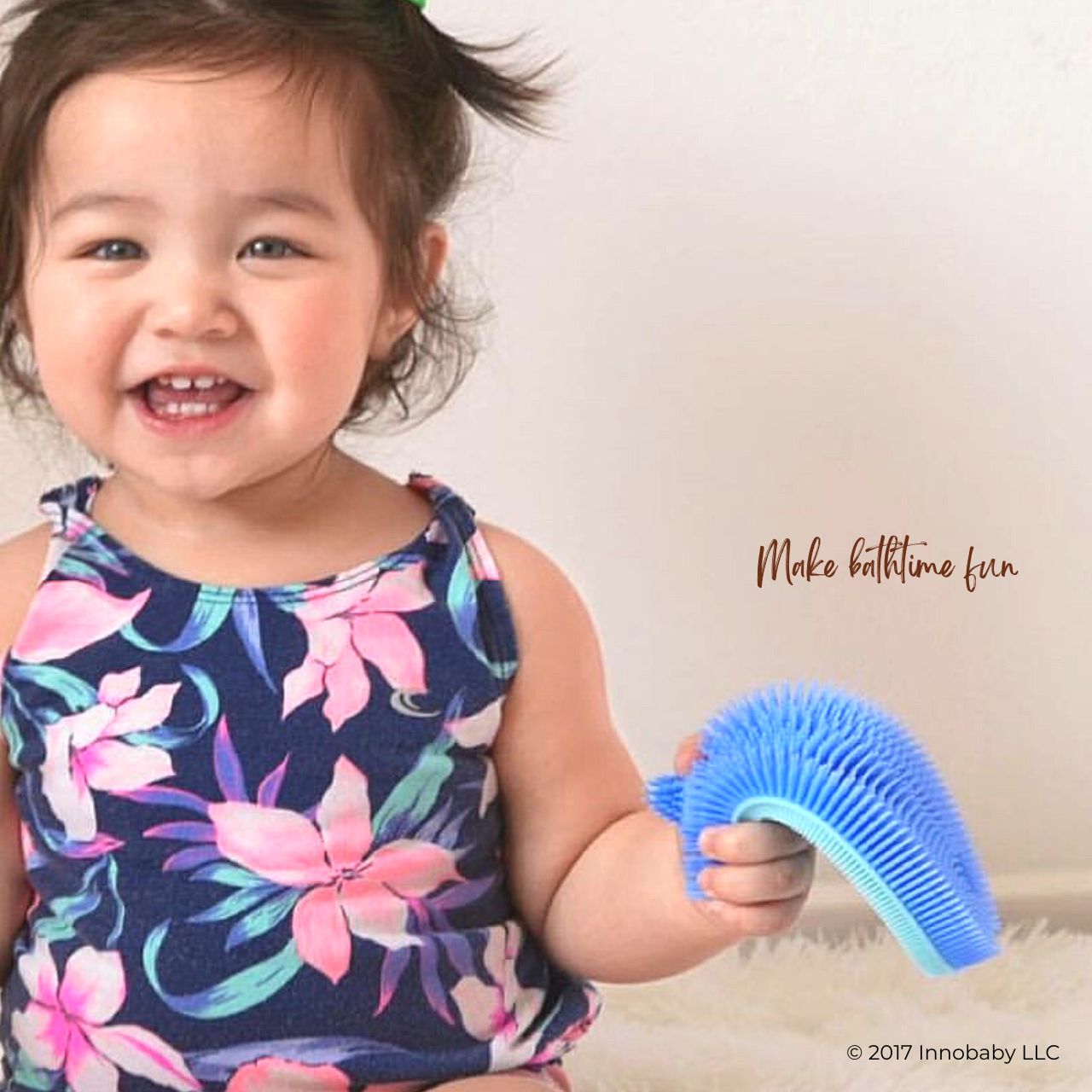 Innobaby Silicone Fish Bath Scrub - innobaby