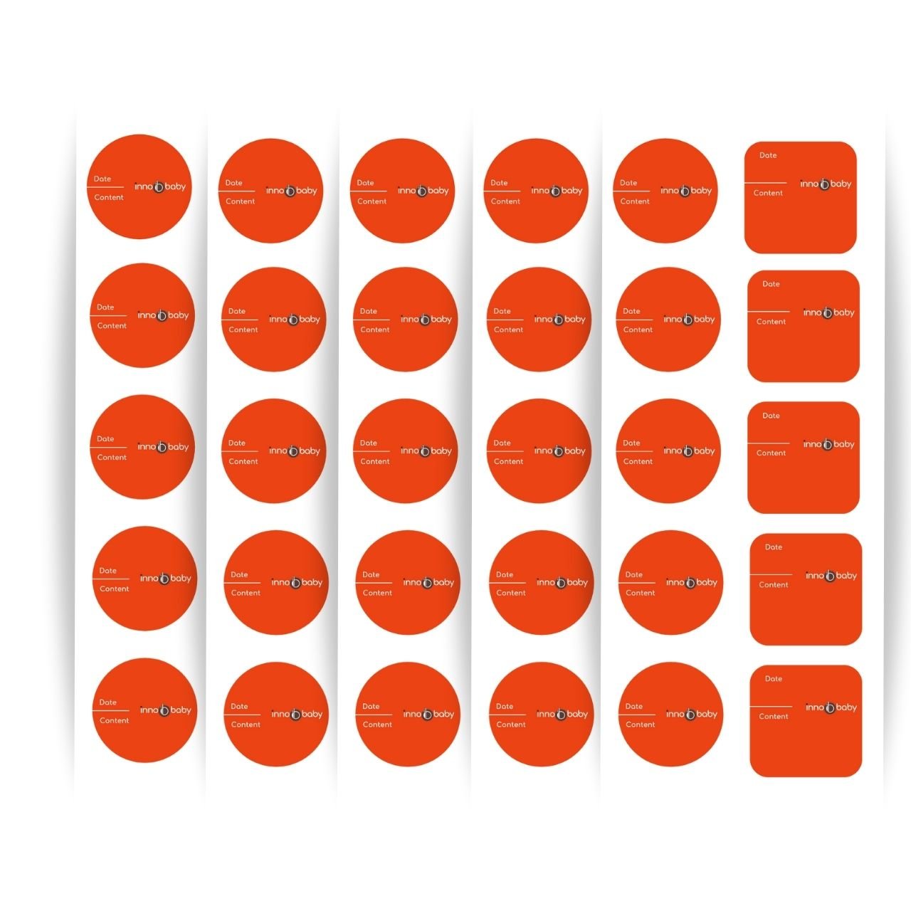 Innobaby Waterproof Labels (3 colors) - innobaby