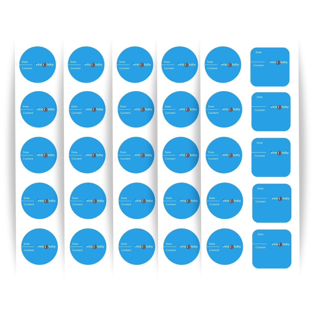 Innobaby Waterproof Labels (3 colors) - innobaby