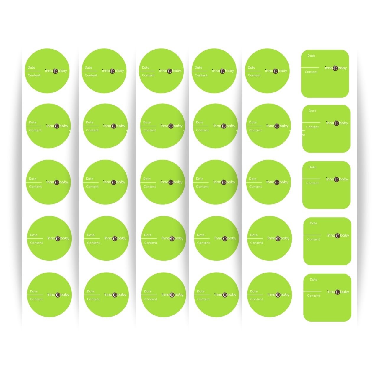 Innobaby Waterproof Labels (3 colors) - innobaby