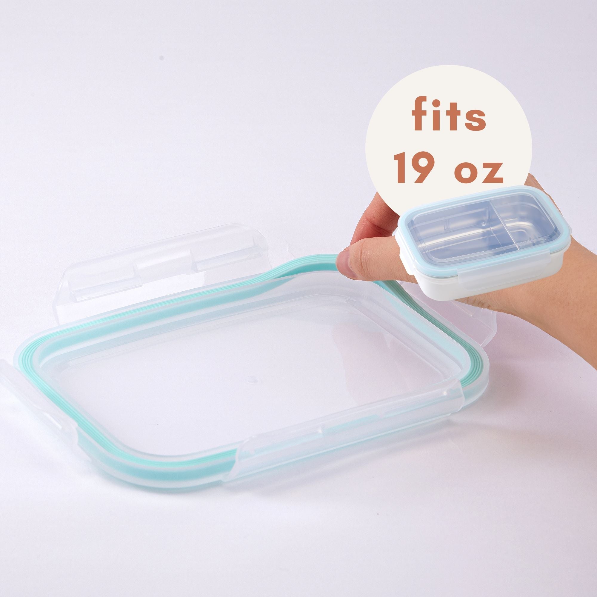 Large Stainless Lunch Box Replacement Lid - innobaby