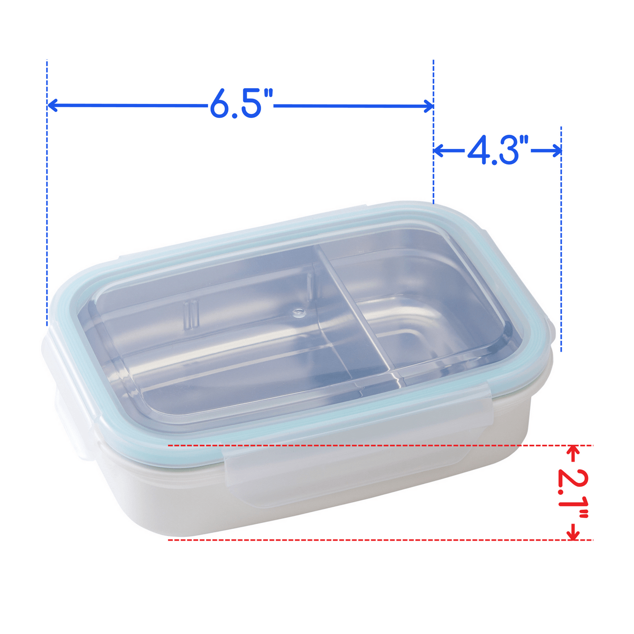 Large Stainless Lunch Box Replacement Lid - innobaby