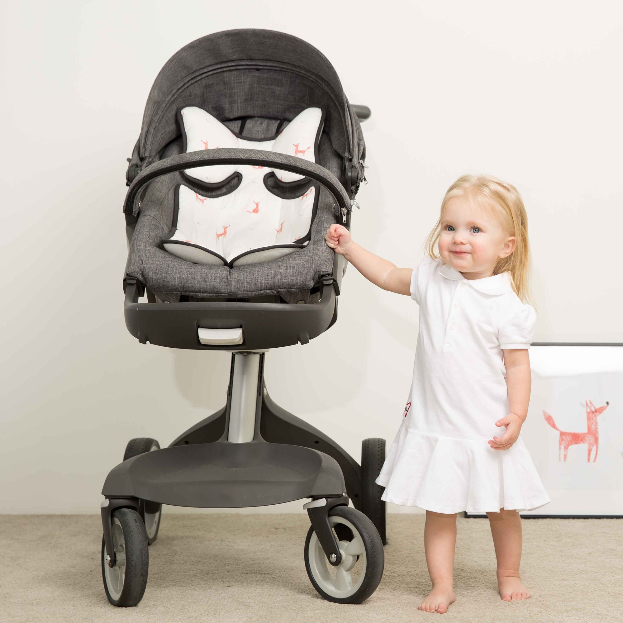 Little Fennec 3D Air Mesh Stroller Seat Liner - innobaby