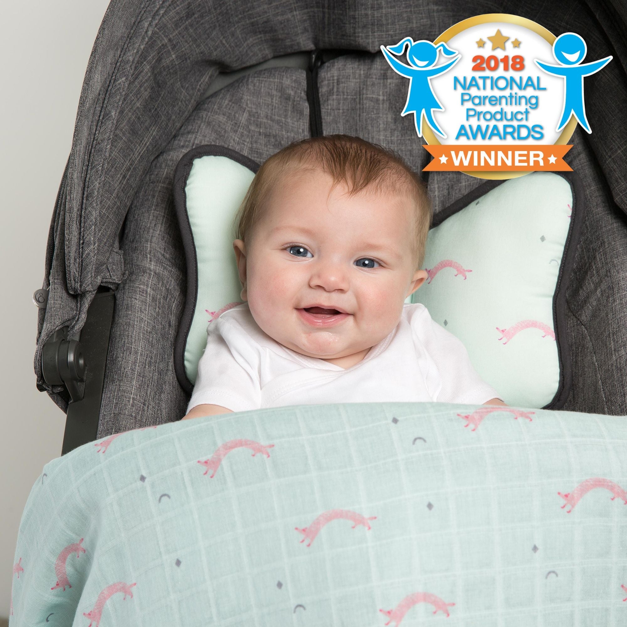 Little Fennec 3D Air Mesh Stroller Seat Liner - innobaby