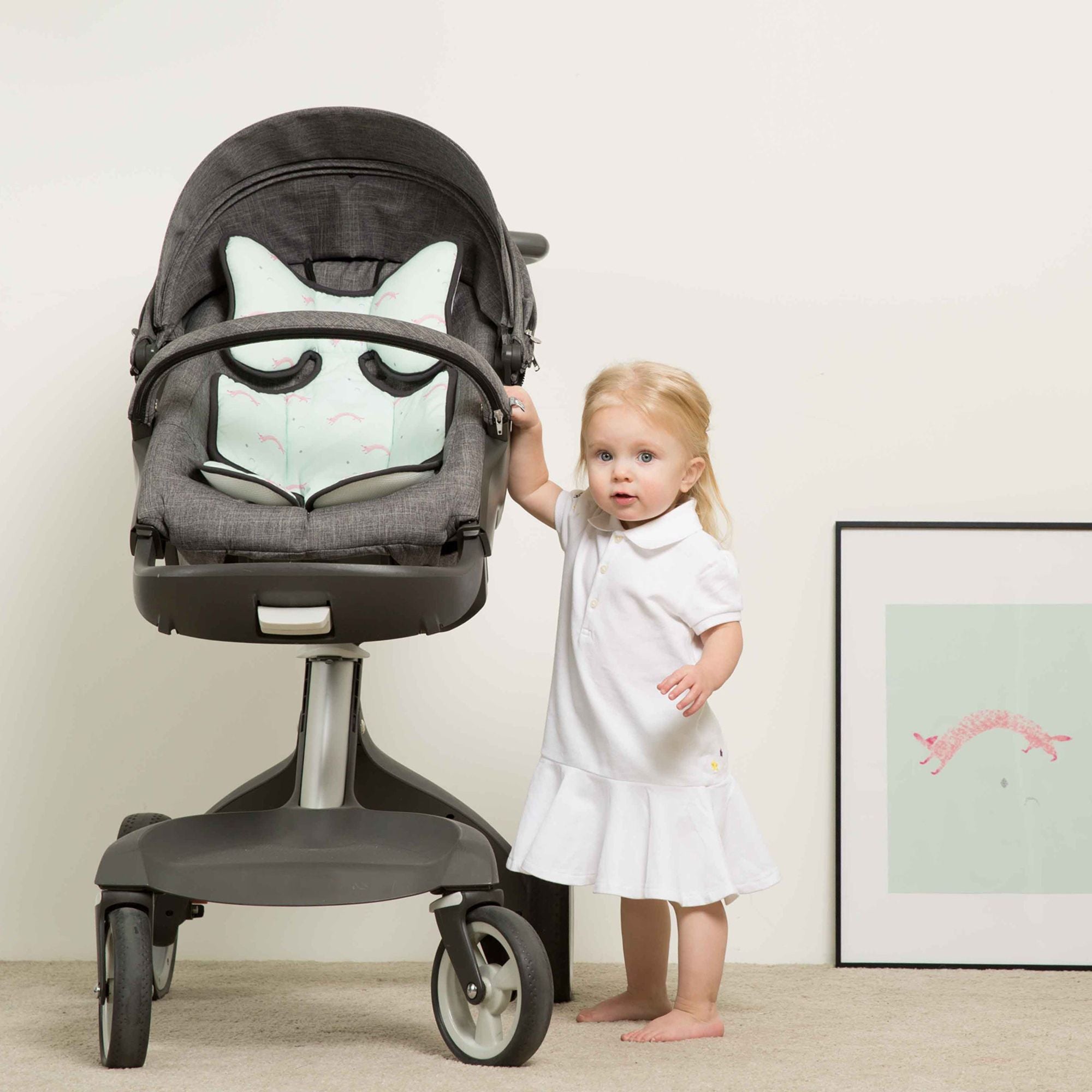 Little Fennec 3D Air Mesh Stroller Seat Liner - innobaby