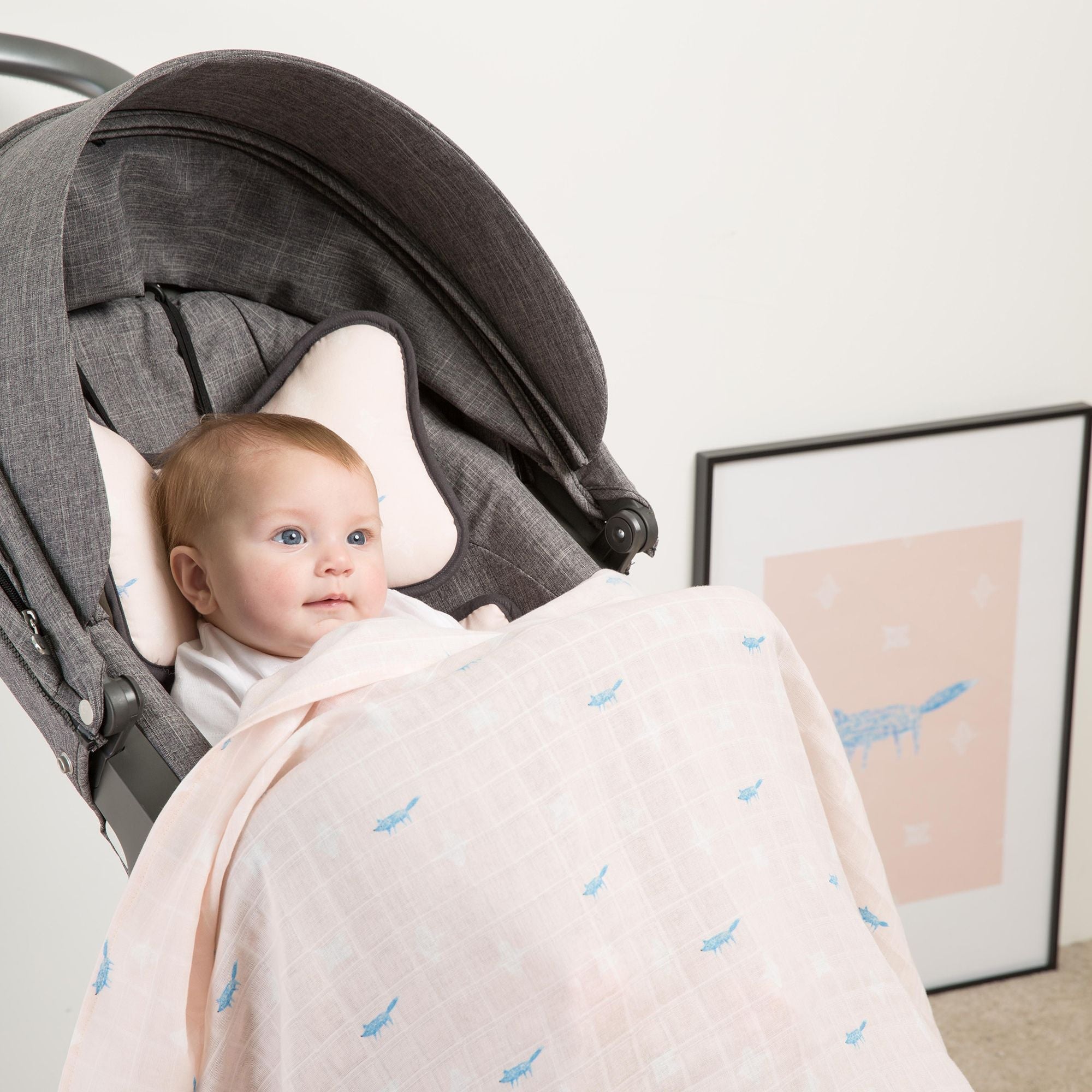 Little Fennec 3D Air Mesh Stroller Seat Liner - innobaby