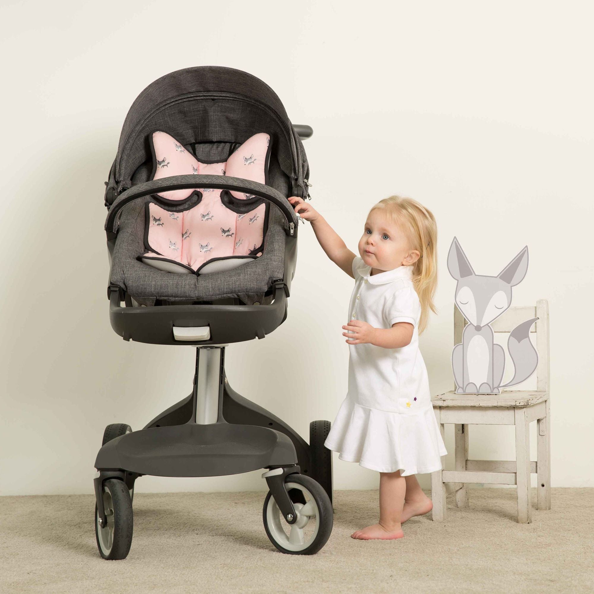 Little Fennec 3D Air Mesh Stroller Seat Liner - innobaby