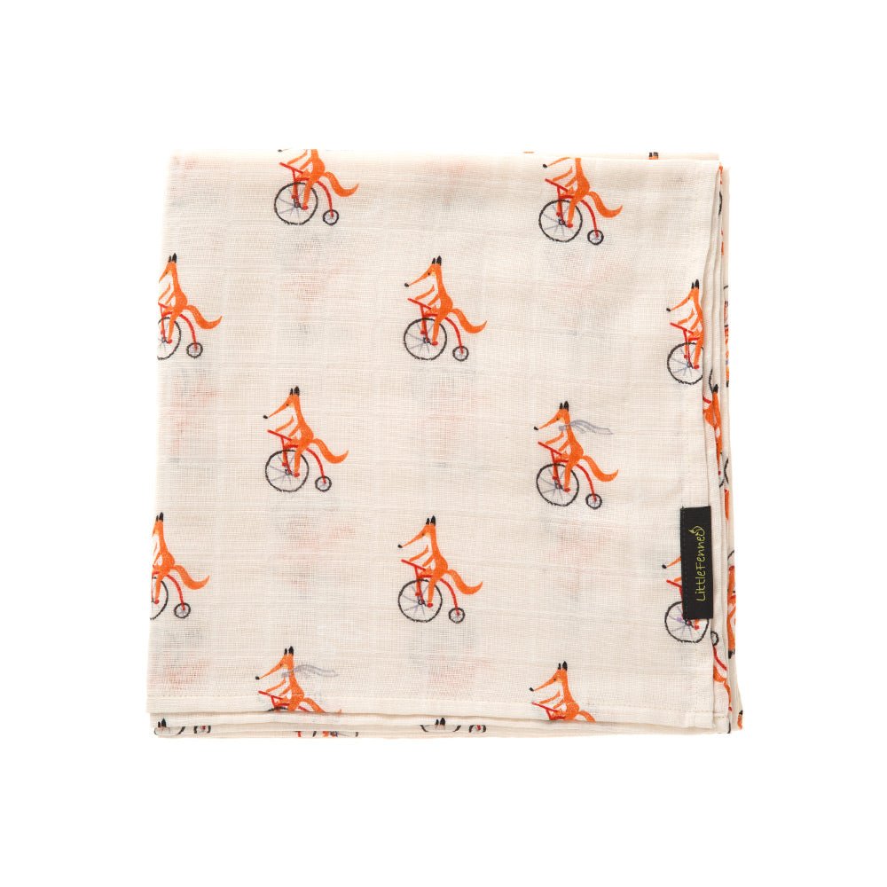 Little Fennec Muslin Blanket - innobaby