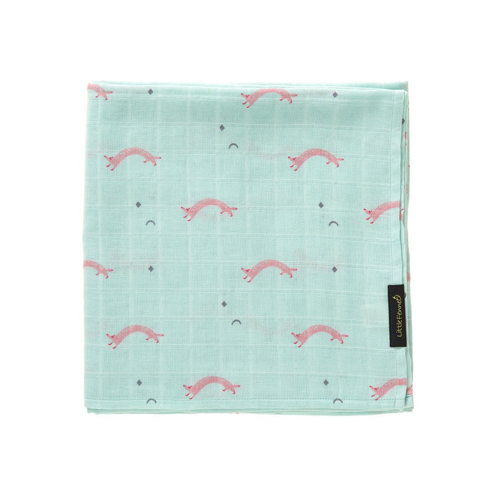 Little Fennec Muslin Blanket - innobaby