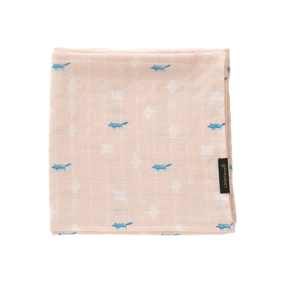 Little Fennec Muslin Blanket - innobaby