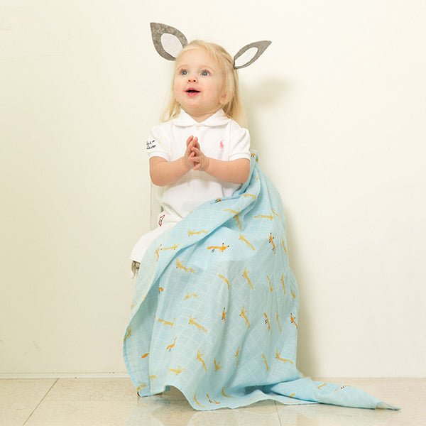 Little Fennec Muslin Blanket - innobaby