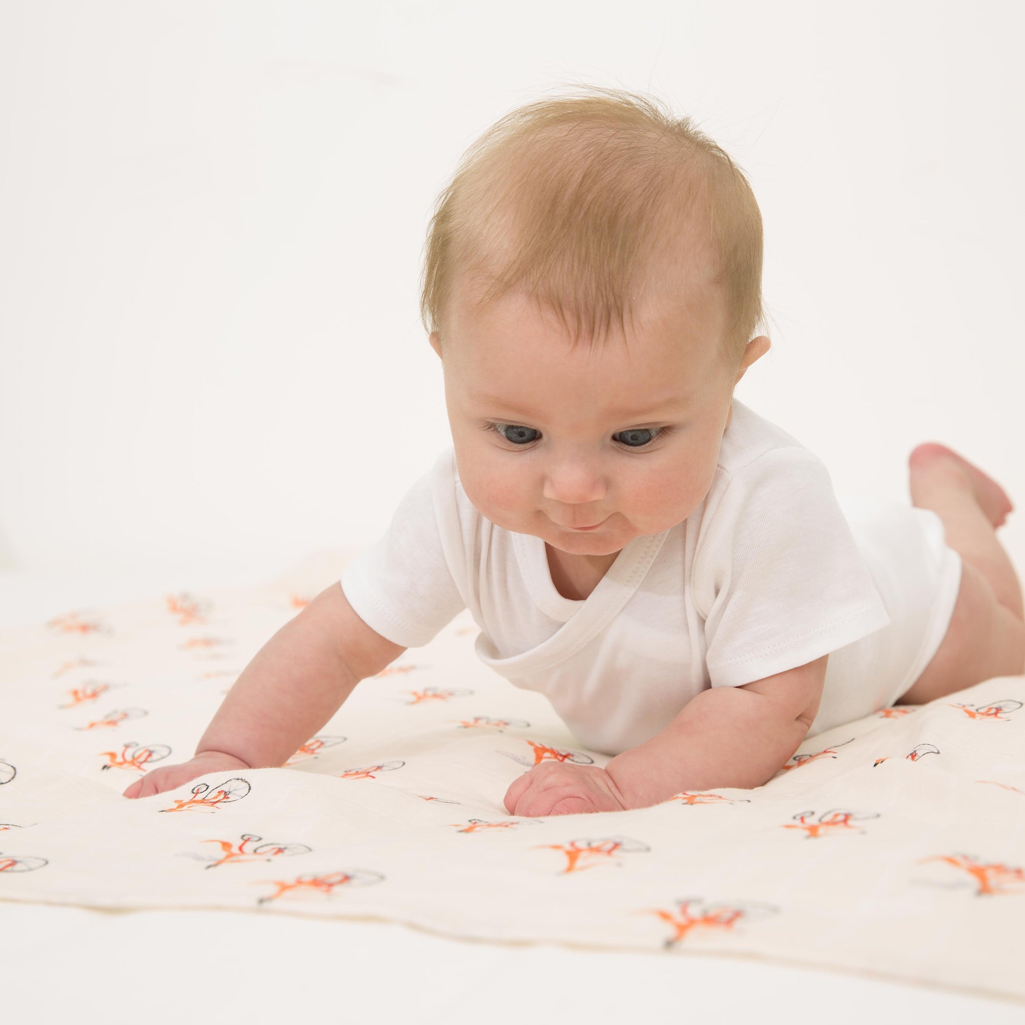 Little Fennec Muslin Blanket - innobaby
