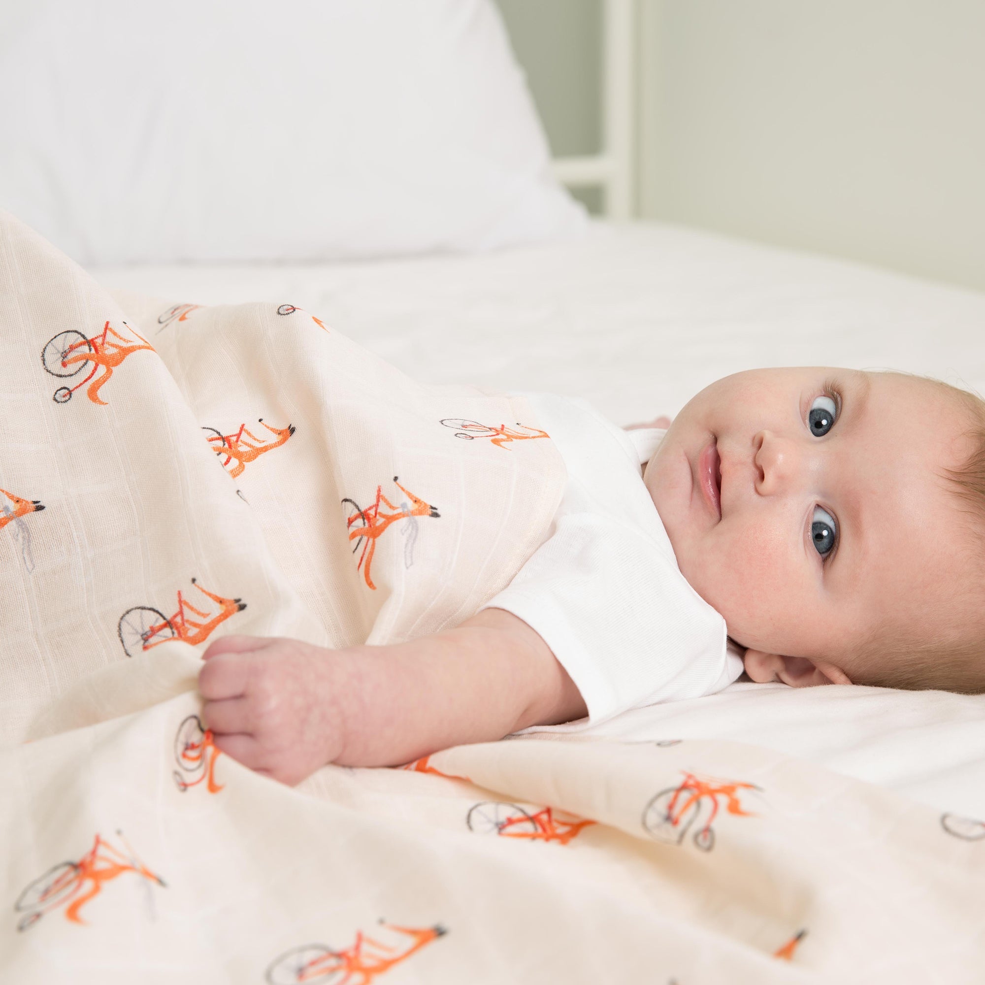Little Fennec Muslin Blanket - innobaby