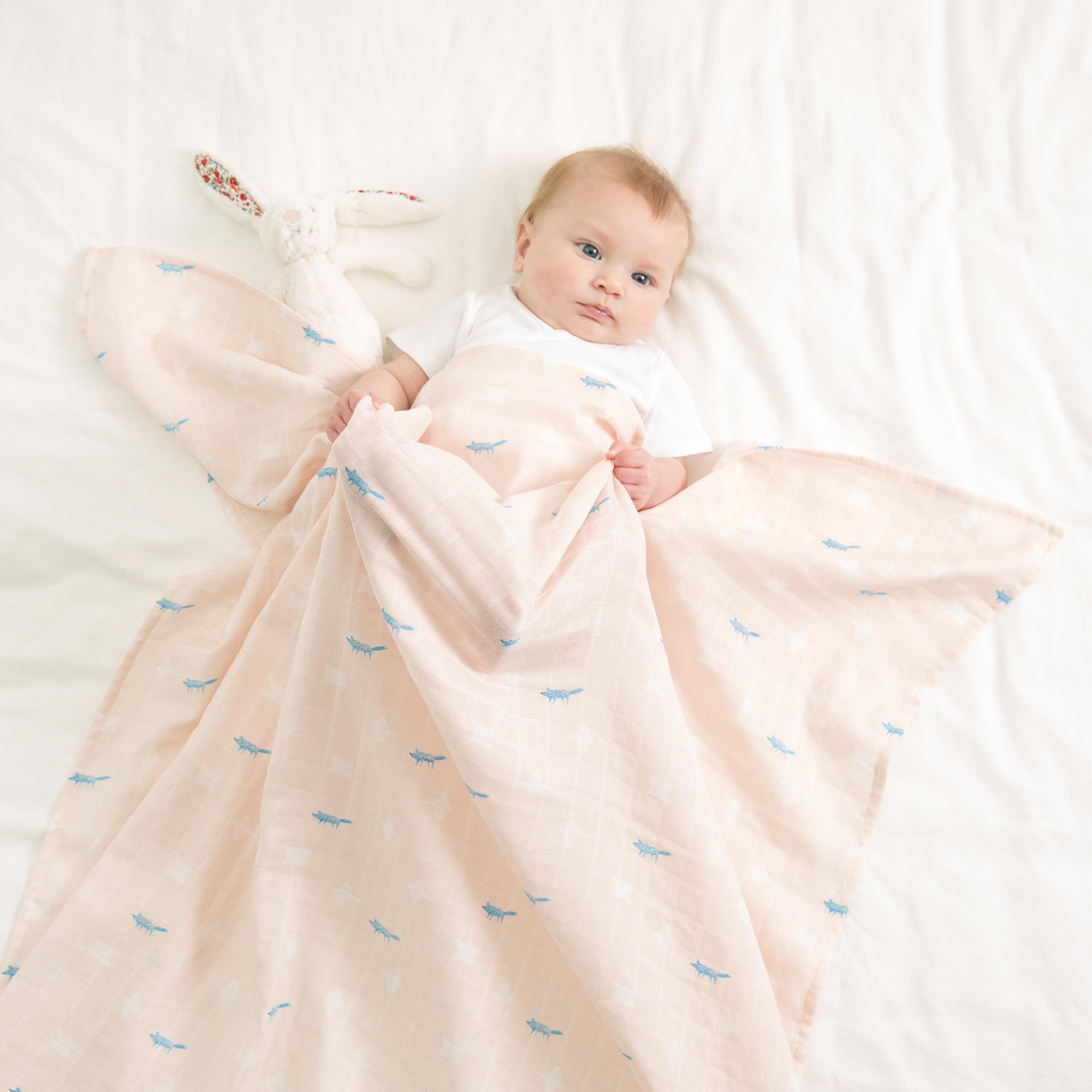 Little Fennec Muslin Blanket - innobaby