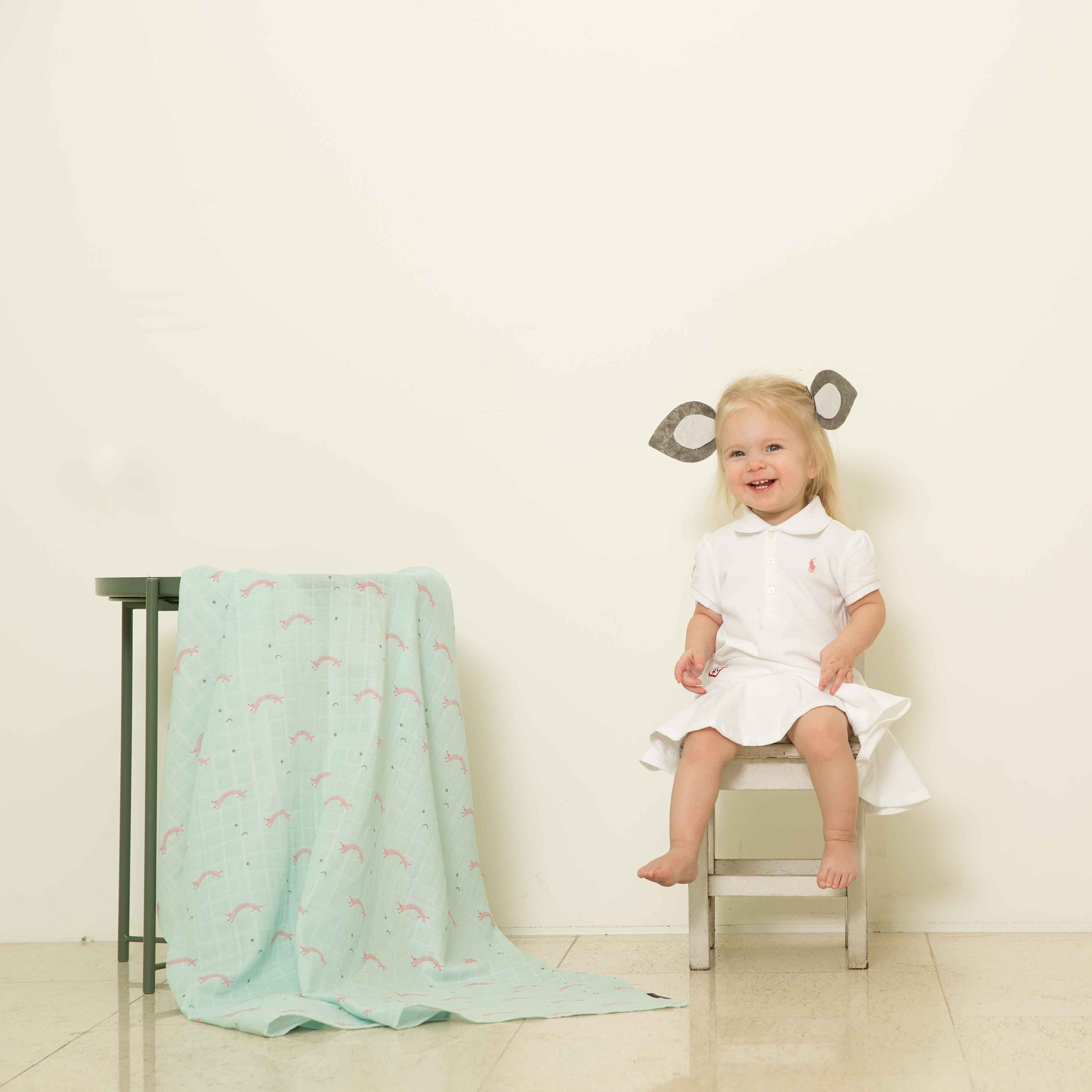 Little Fennec Muslin Blanket - innobaby