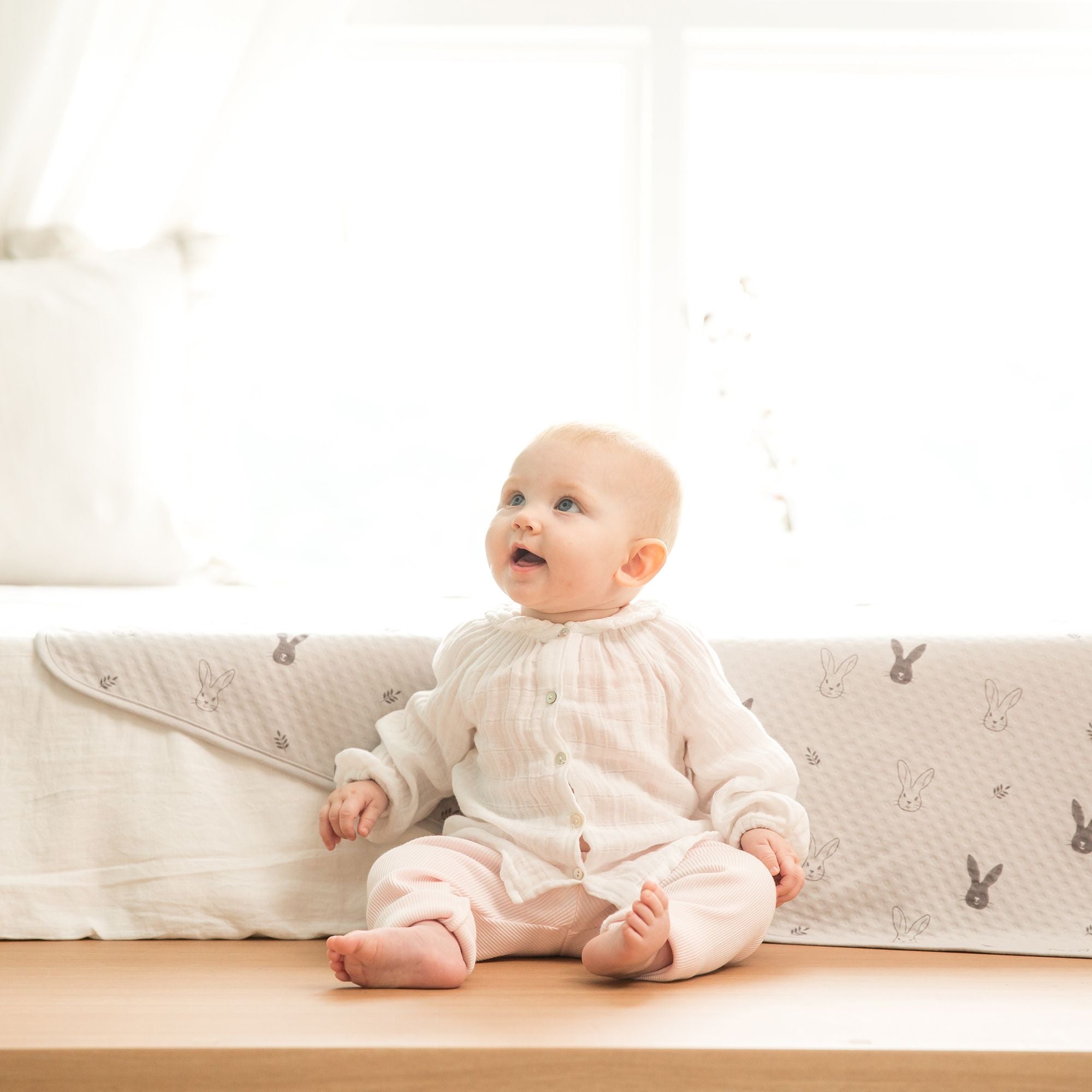 Little Fennec Organic Cotton 2-ply Knit Blanket - innobaby