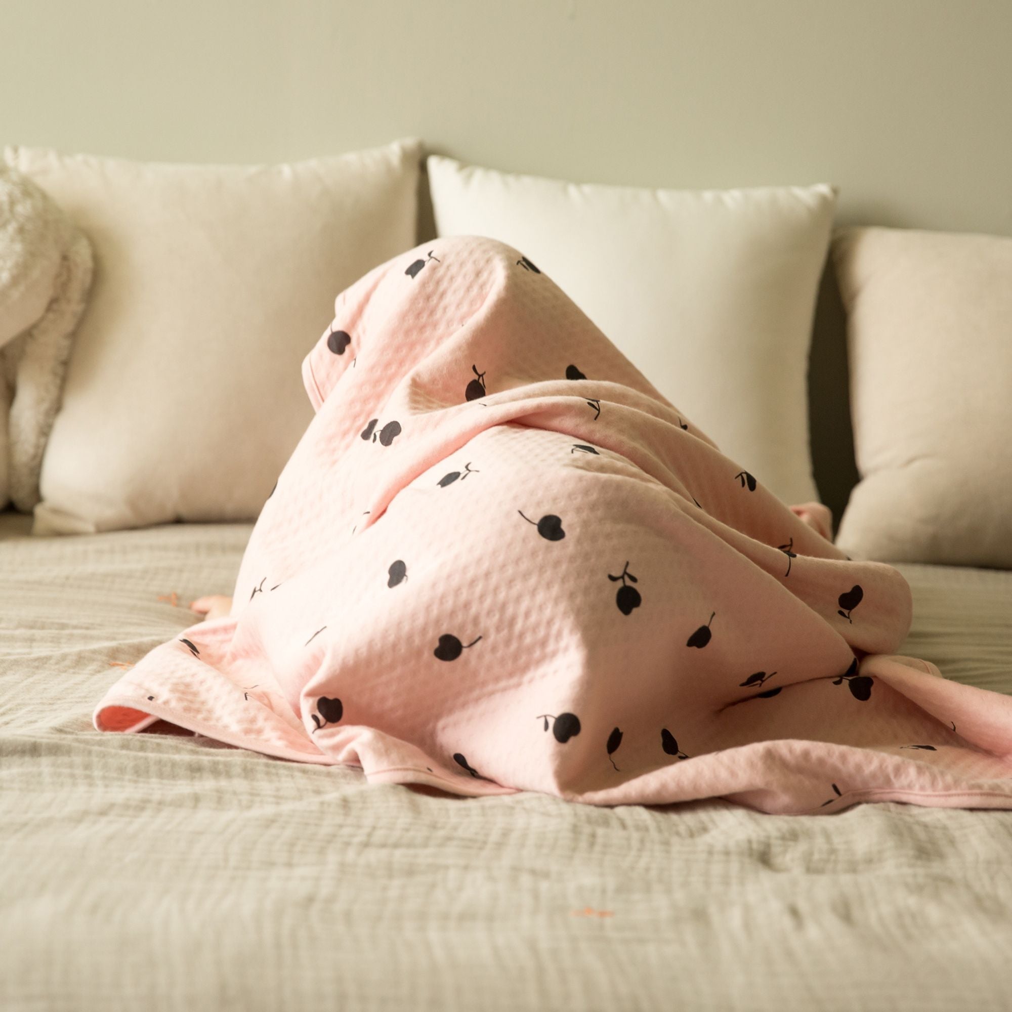 Little Fennec Organic Cotton 2-ply Knit Blanket - innobaby