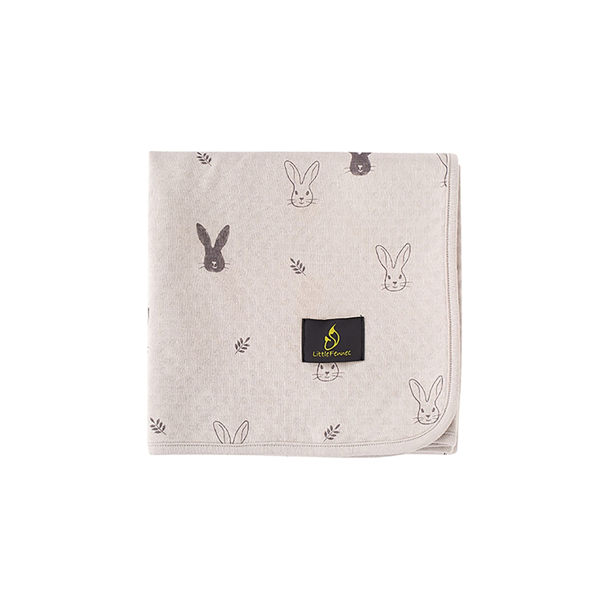 Little Fennec Organic Cotton 2-ply Knit Blanket - innobaby