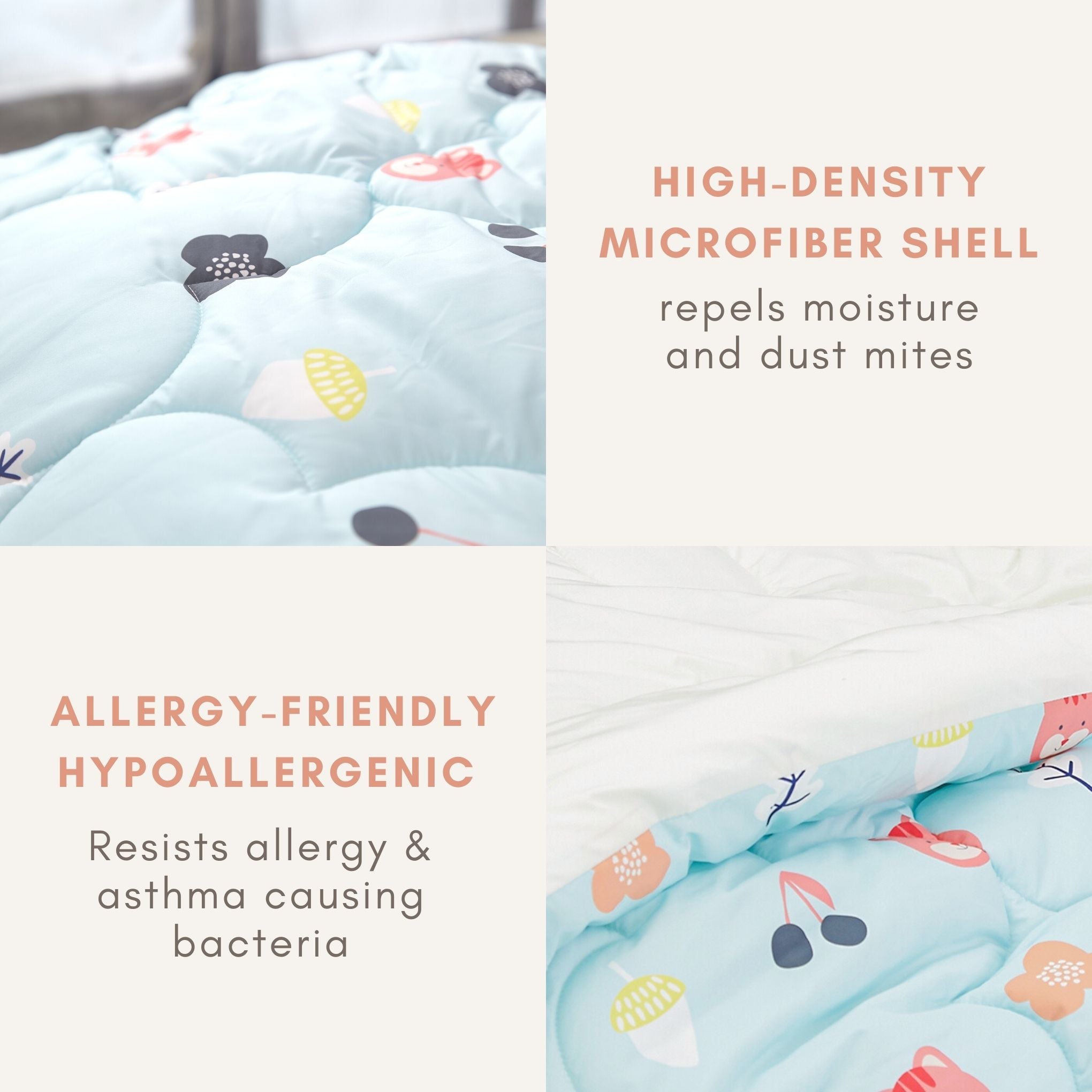 Microfiber Quilted Comforter / Twin size - innobaby
