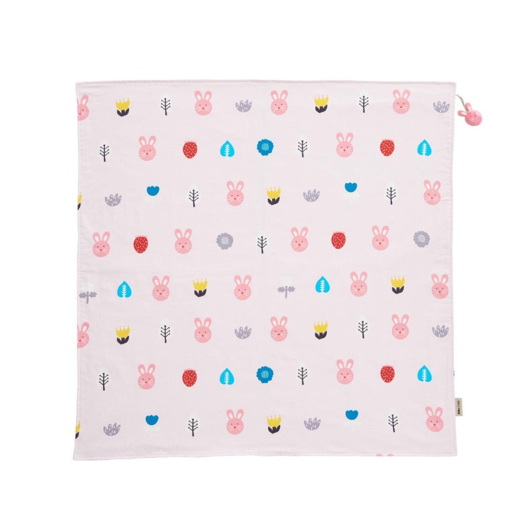 Milo & Gabby Flannel Cotton Corduroy Double Sided Blanket - innobaby