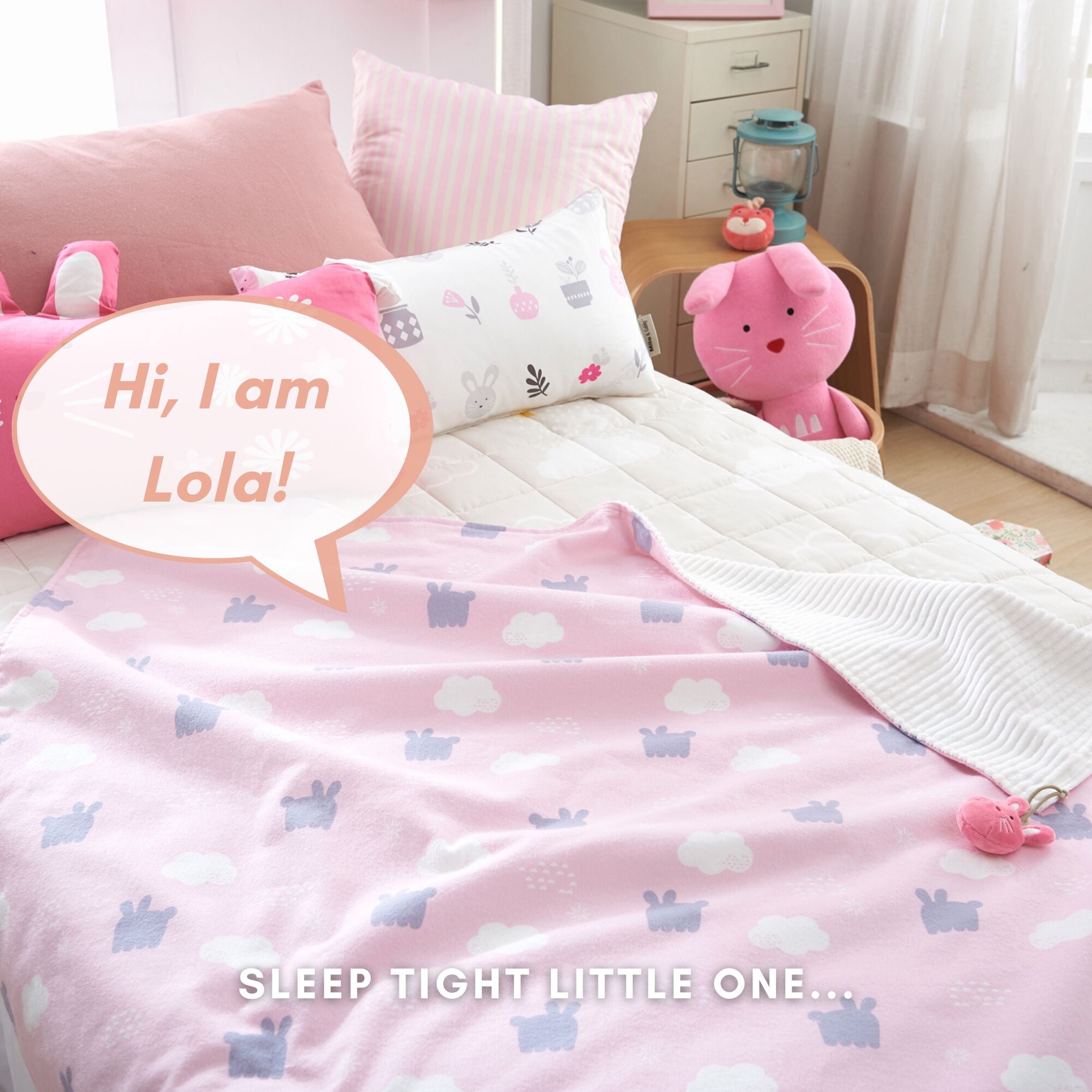 Milo & Gabby Flannel Cotton Corduroy Double Sided Blanket - innobaby