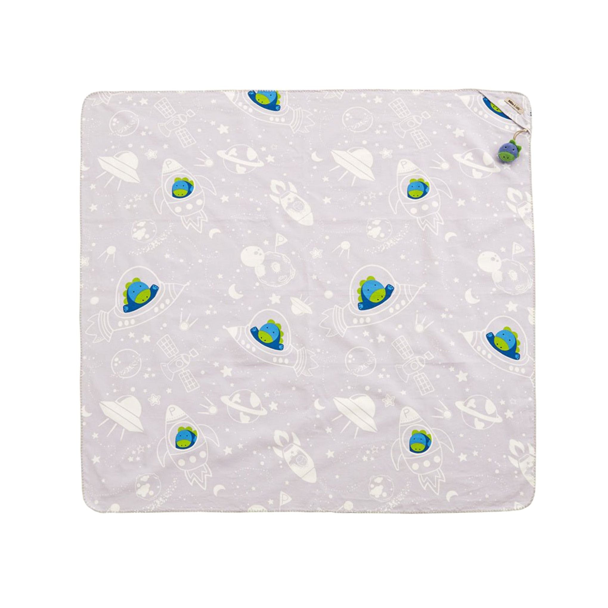 Milo & Gabby Flannel Cotton Corduroy Double Sided Blanket - innobaby