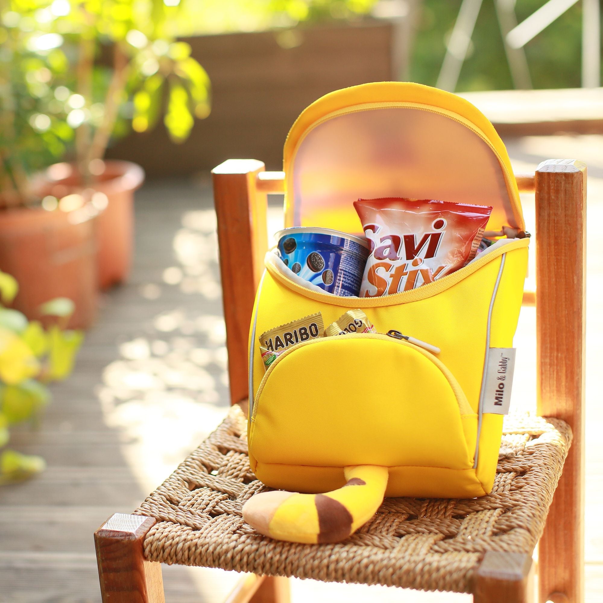 Milo & Gabby Insulated Backpack + Safety Strap - innobaby