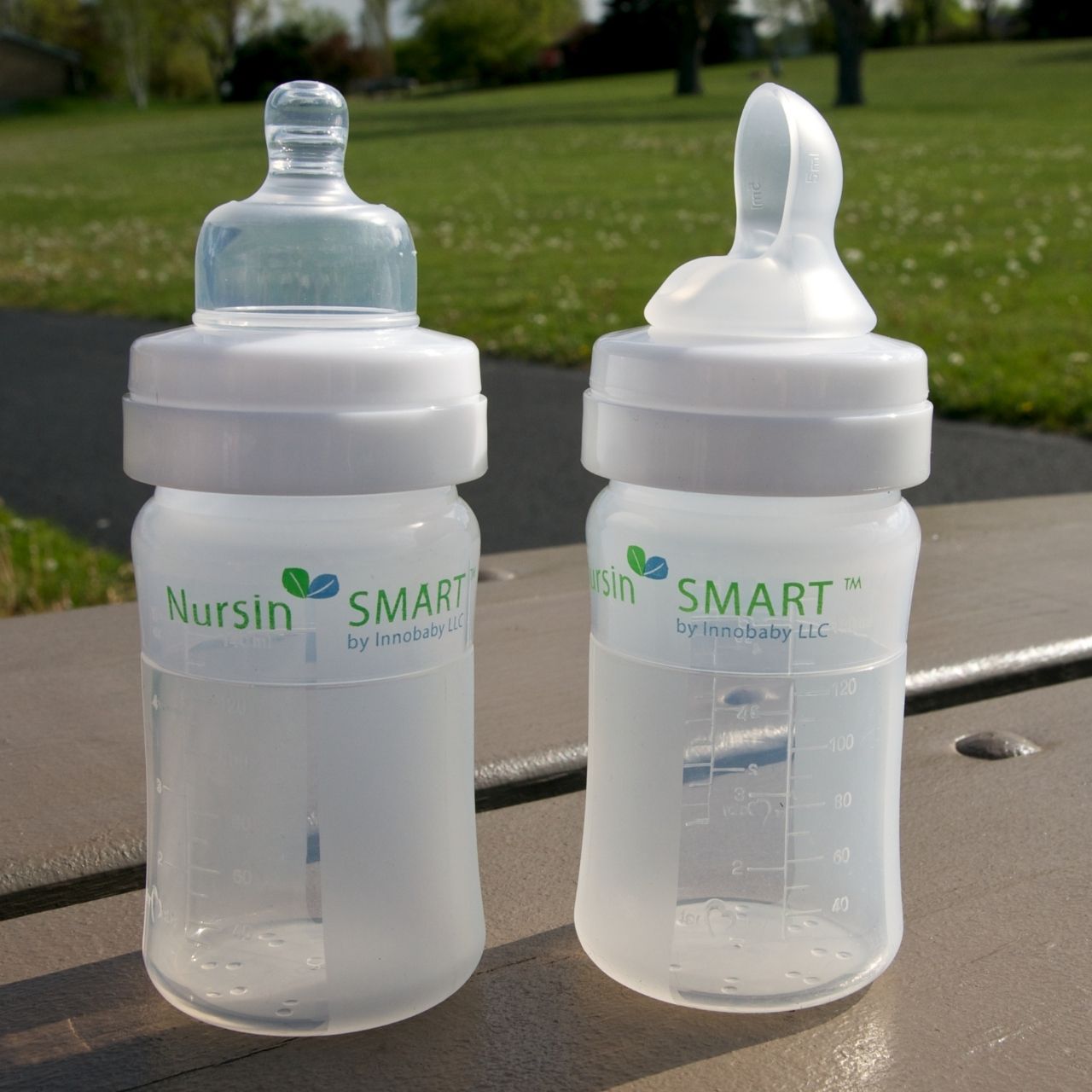 Nursin' SMART 9 oz Nurser w/ Stage 2 Natural Nipple - innobaby