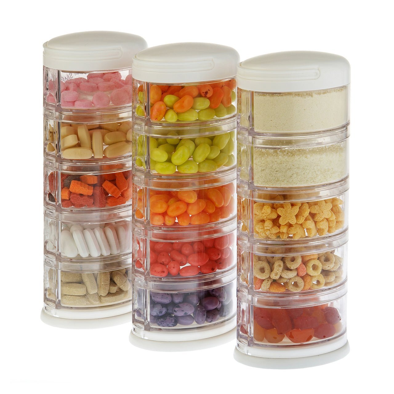 Packin' SMART Stackables Dispensing Lid - innobaby