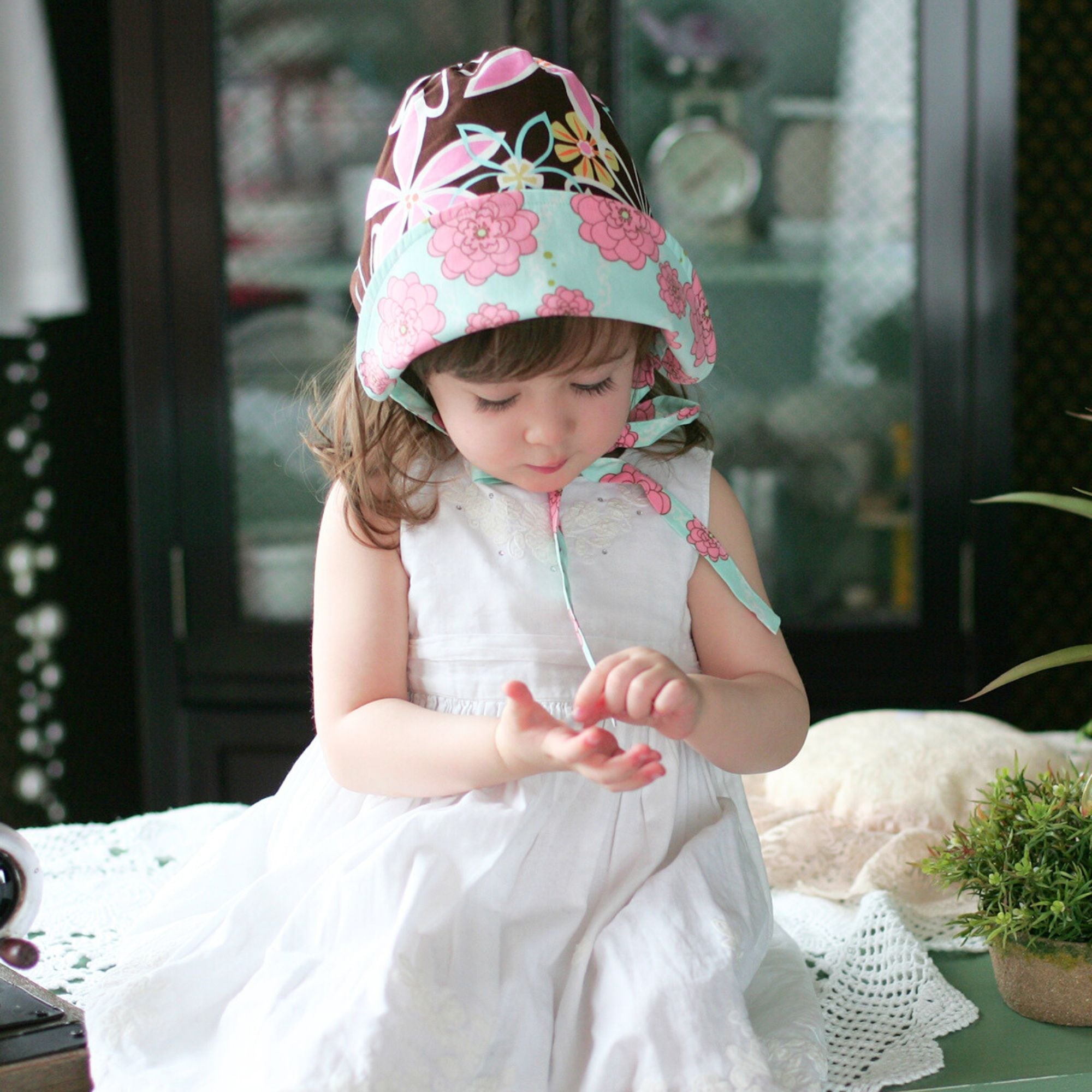 Reversible Cotton Bonnet - innobaby
