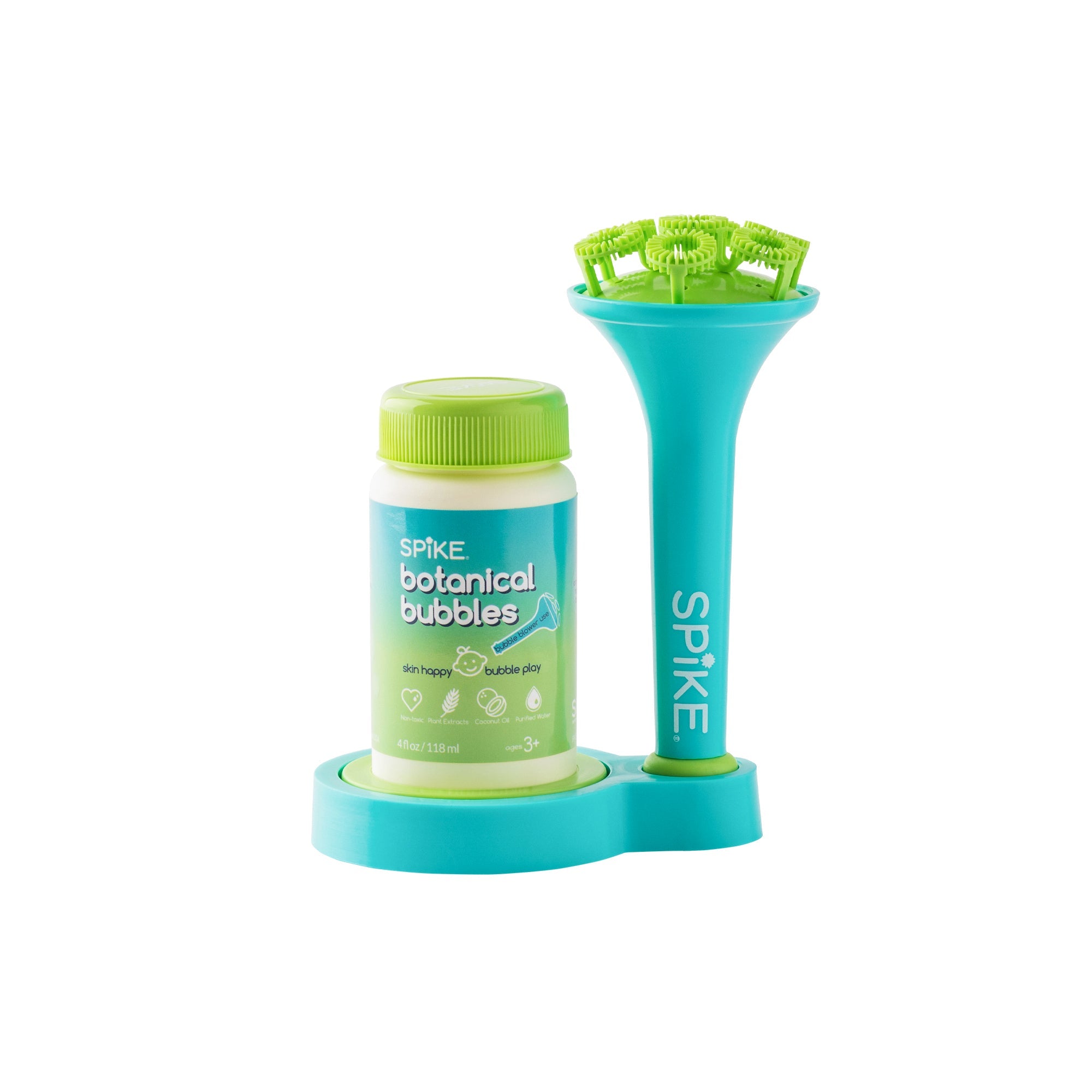 Sensory Bubble Play Skin Happy Botanical Bubbles & Blower Set - Party Pack 21 - innobaby