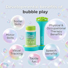 Sensory Bubble Play Skin Happy Botanical Bubbles & Blower Set - innobaby