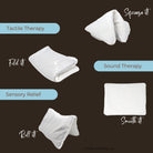 Sensory Pillow with Charcoal Micro Bio Foam Beads - innobaby