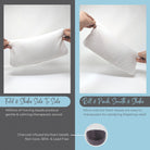 Sensory Pillow with Charcoal Micro Bio Foam Beads - innobaby