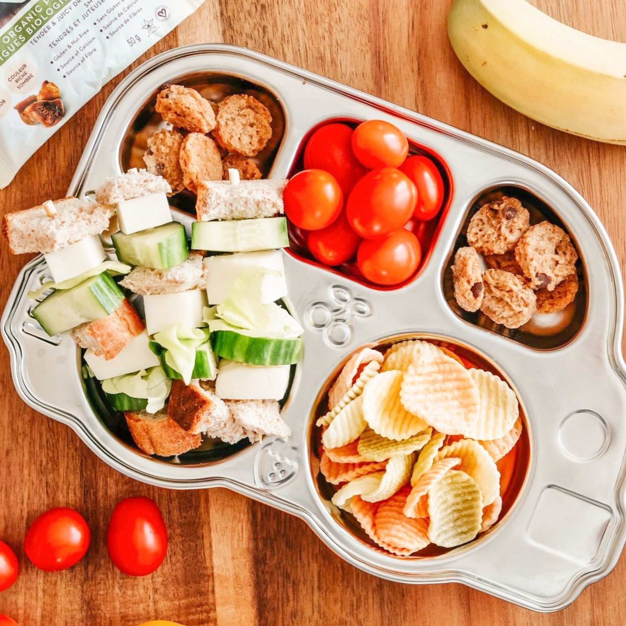 Stainless Divided Bus Plate - innobaby