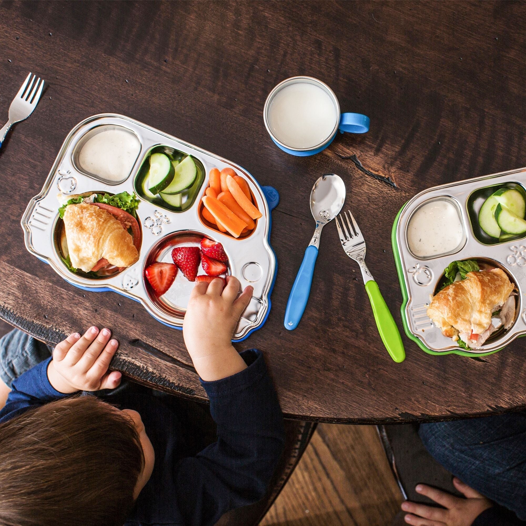 Stainless Divided Bus Plate - innobaby