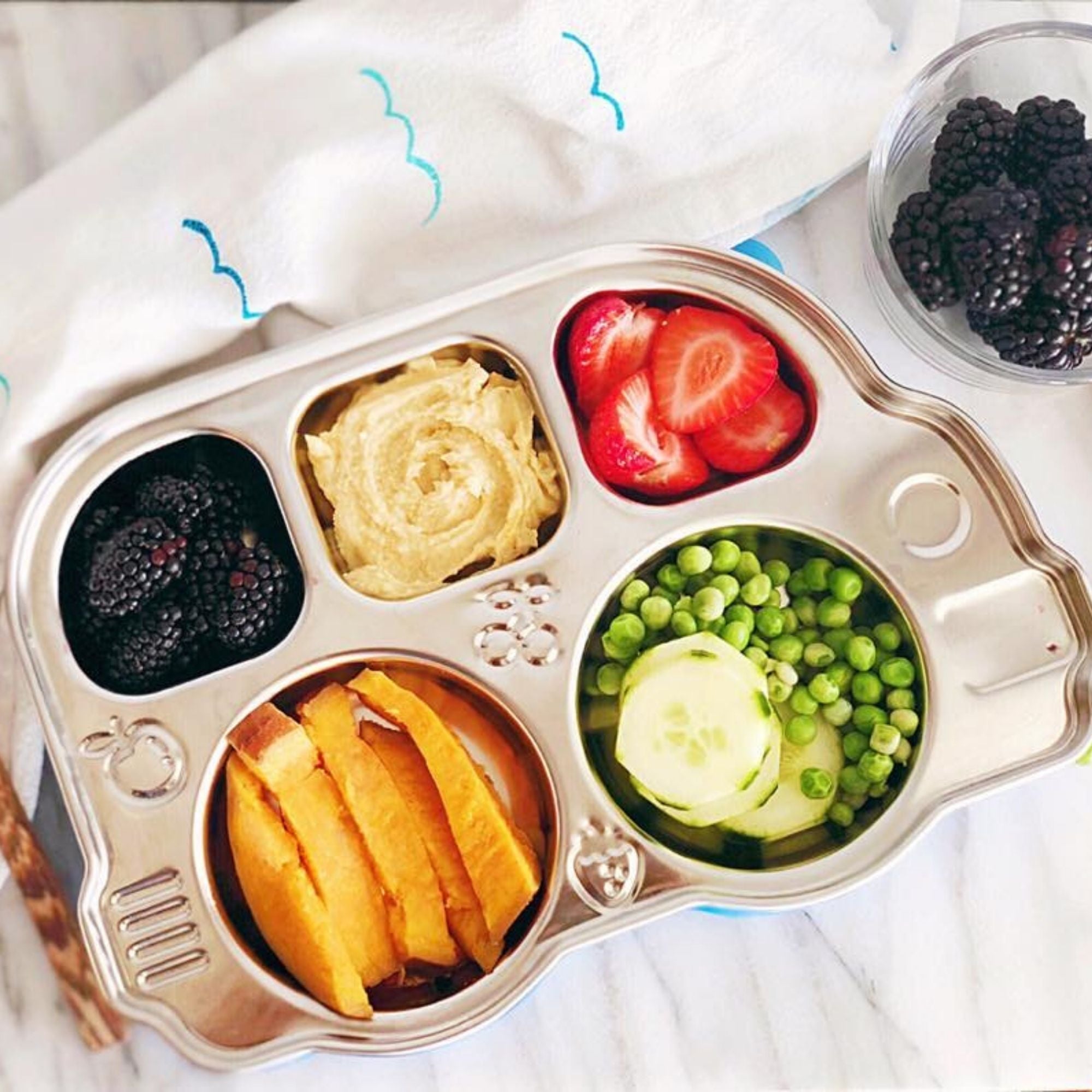 Stainless Divided Bus Plate - innobaby