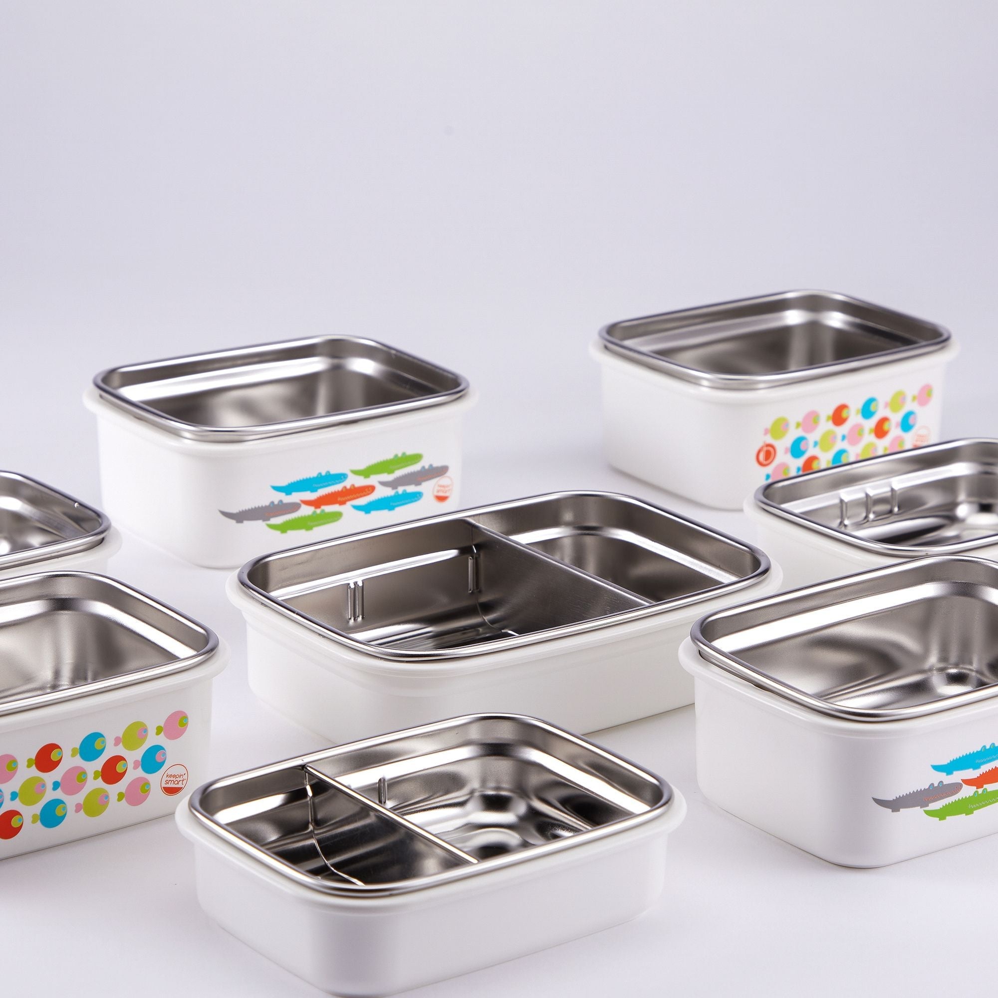 Stainless Mini Lunchbox / 16 oz / Alligator - innobaby