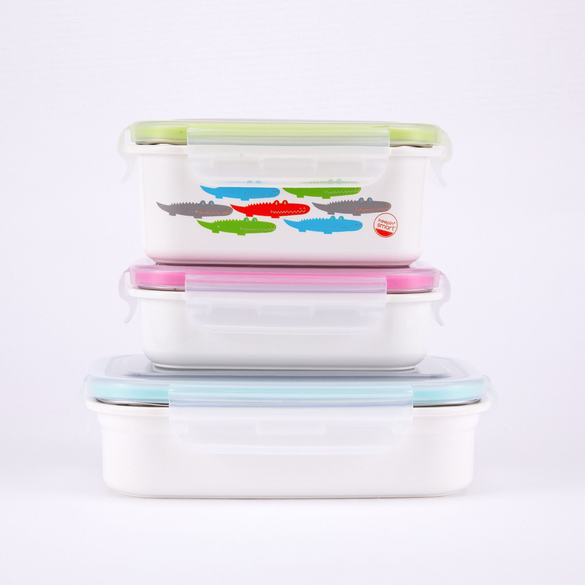 Stainless Mini Lunchbox / 16 oz / Alligator - innobaby