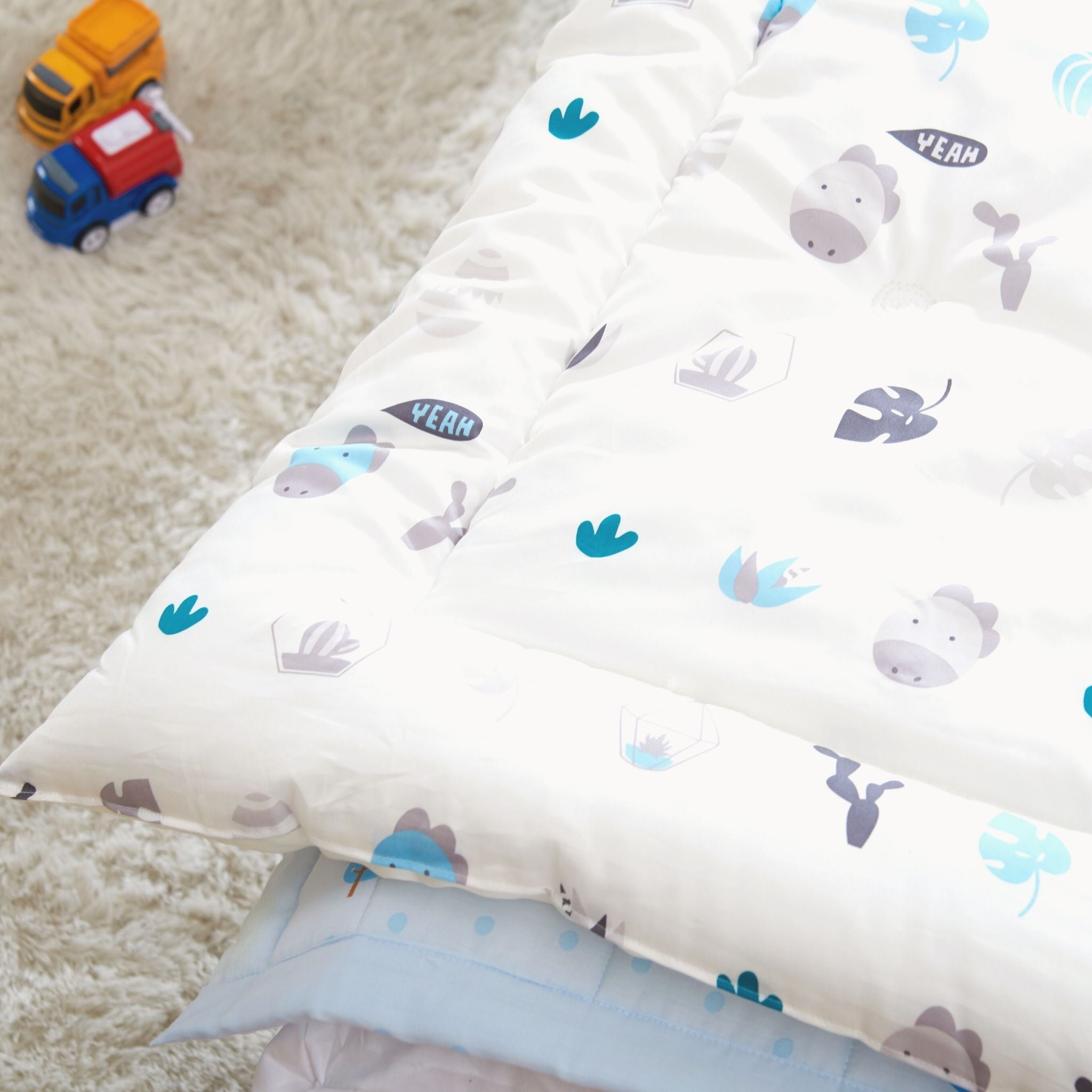 Toddler Cotton Quilted Comforter - innobaby
