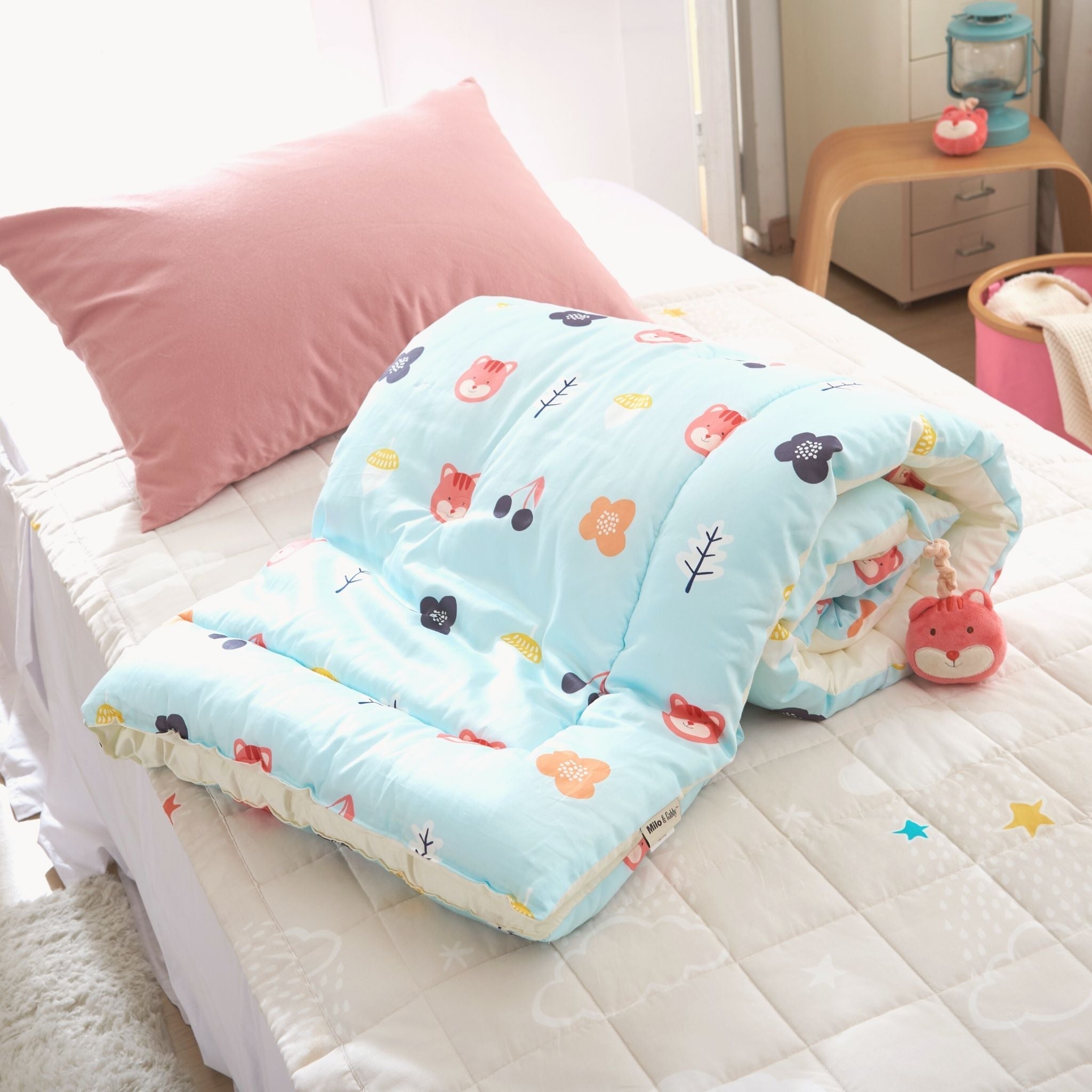 Toddler Cotton Quilted Comforter - innobaby