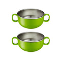 Din Din SMART Stainless Starter Bowl (2 Pack)