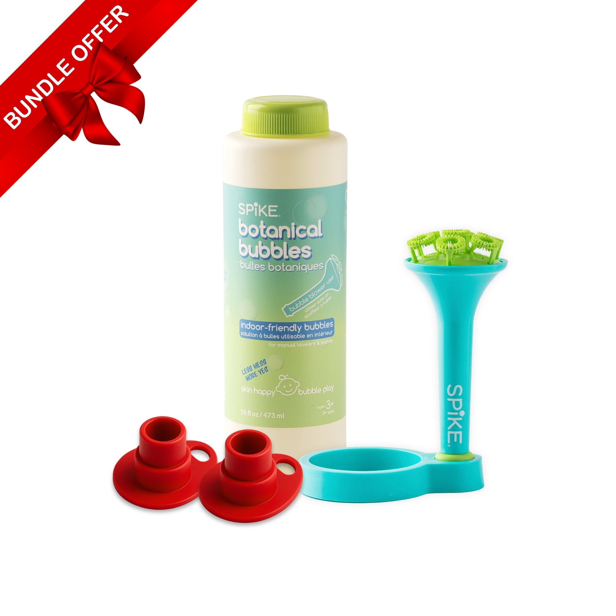 Bubble Sensory Play Bundle – Wand, Refill & Lip Guard Set - innobaby