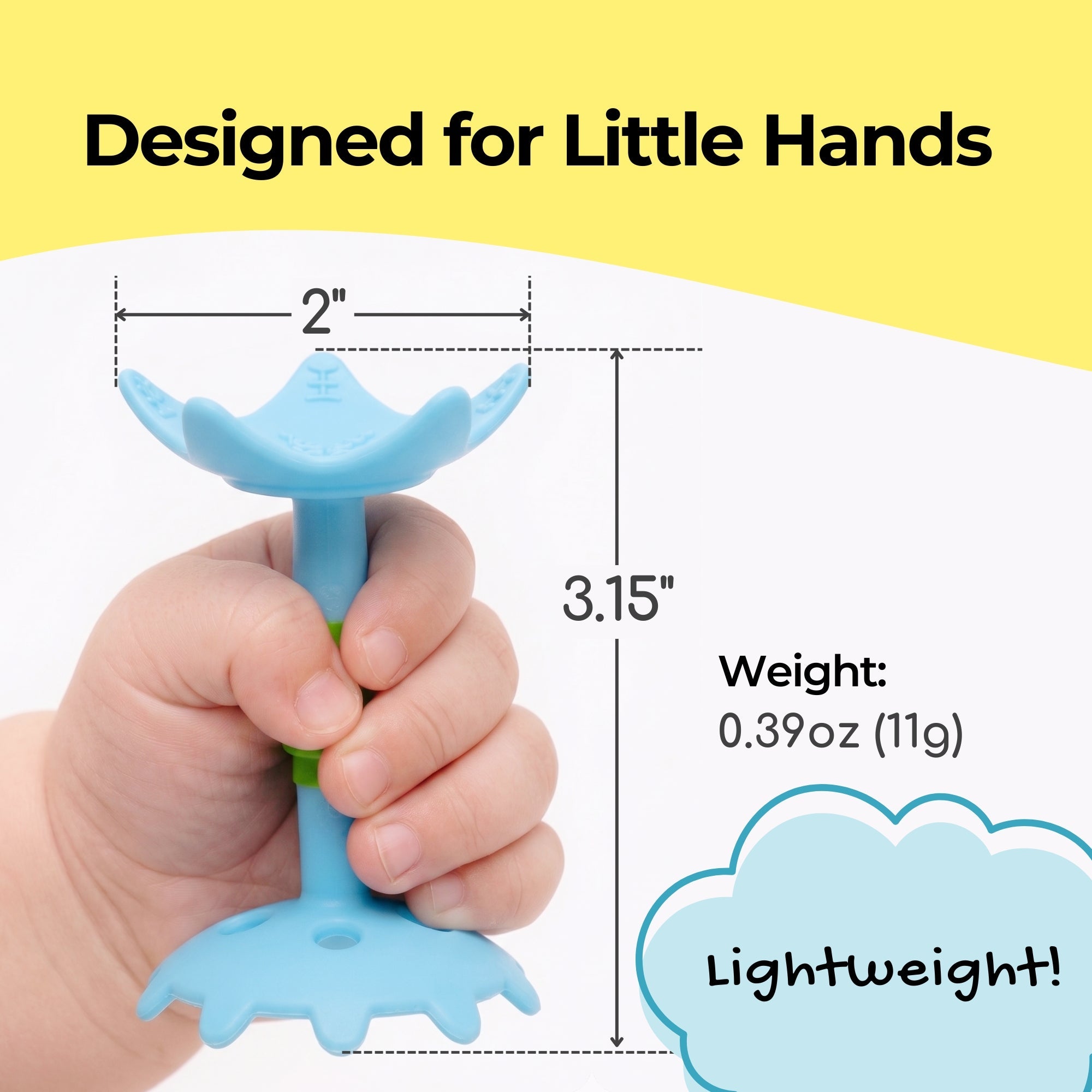 EZ Grip Star Teether / Oral Sensory Developmental Toy - innobaby
