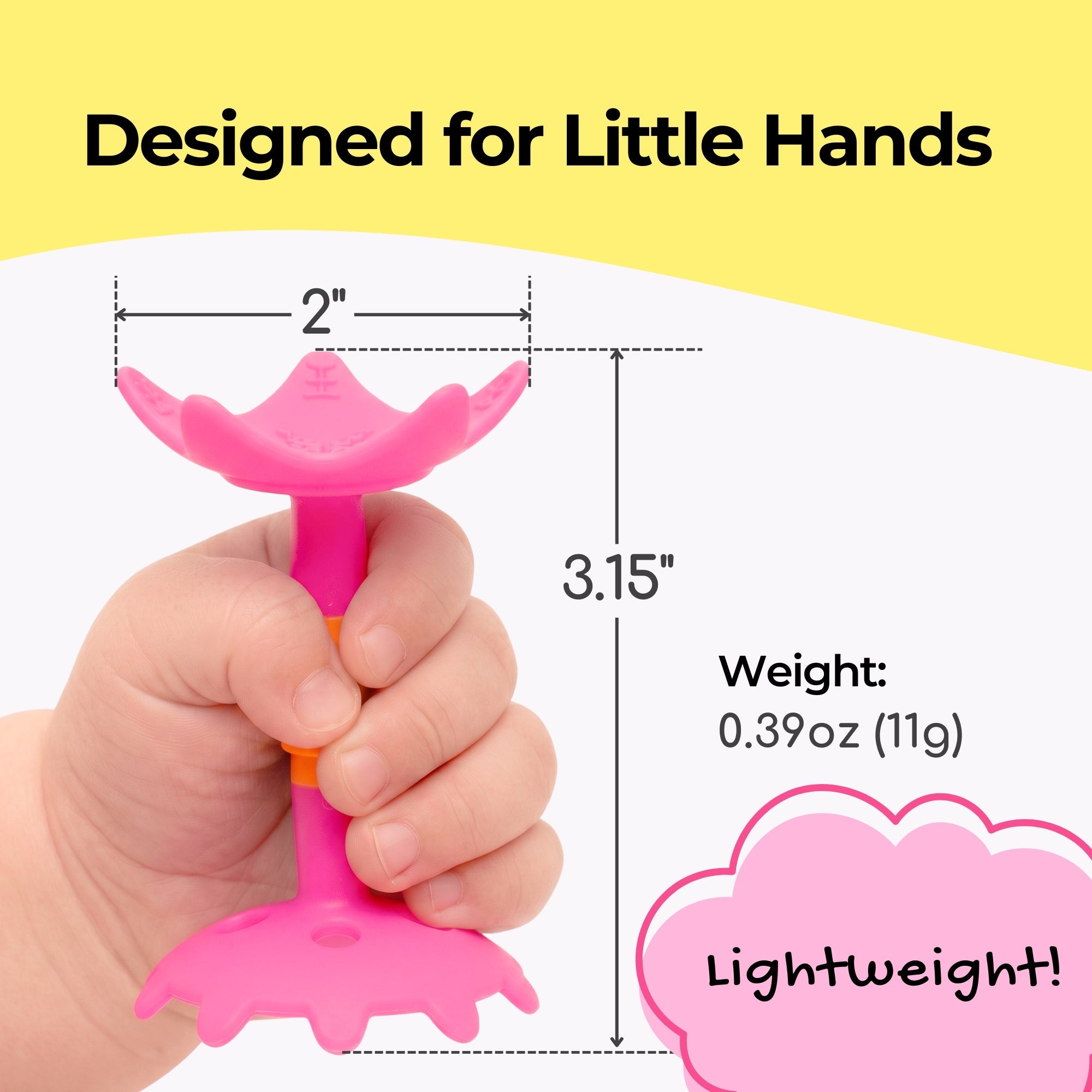 EZ Grip Star Teether / Oral Sensory Developmental Toy - innobaby