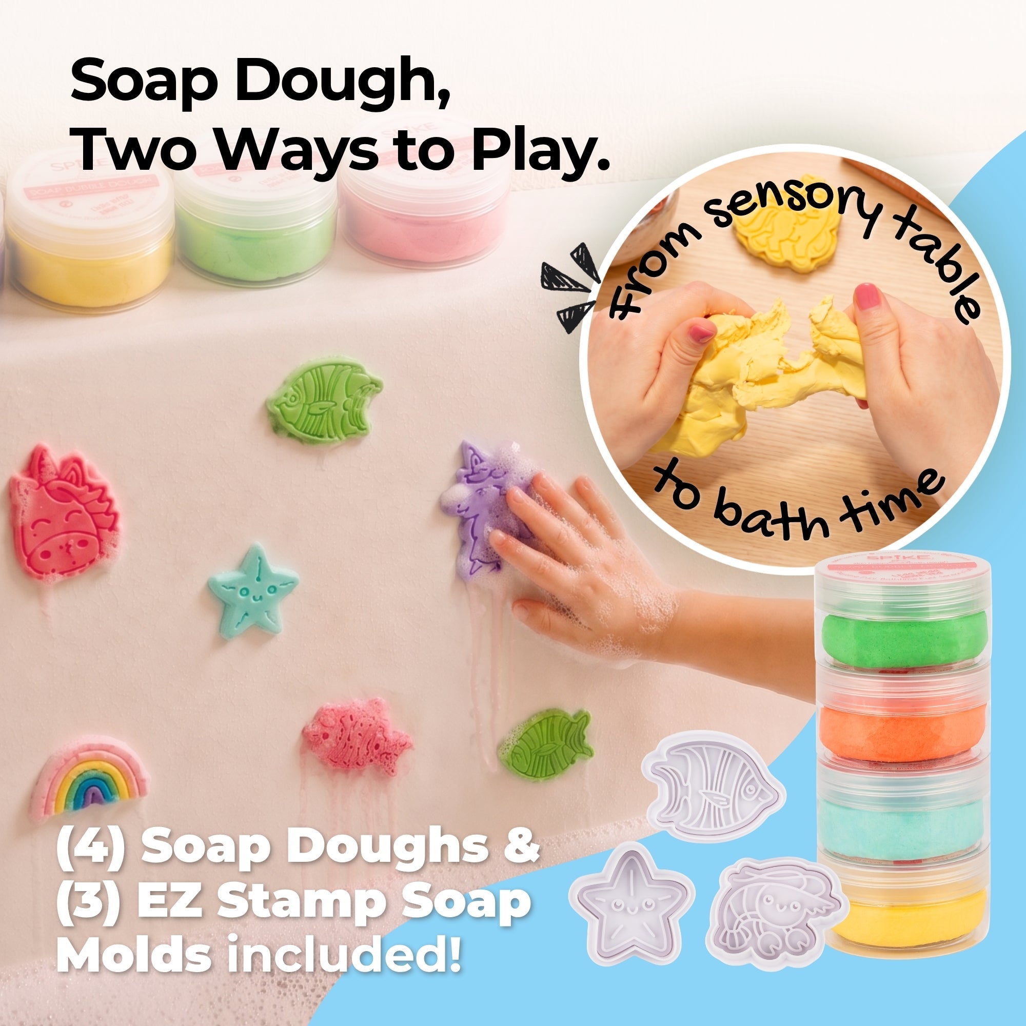 Innobaby SPIKE Soap Bubble Dough - innobaby