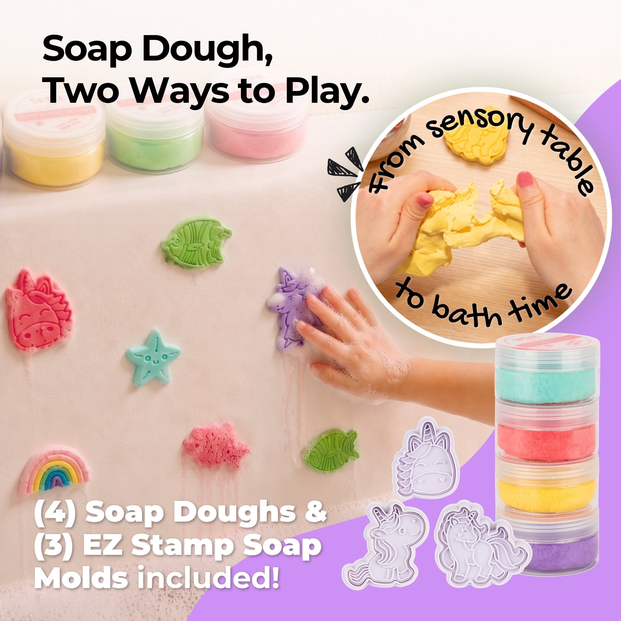 Innobaby SPIKE Soap Bubble Dough - innobaby