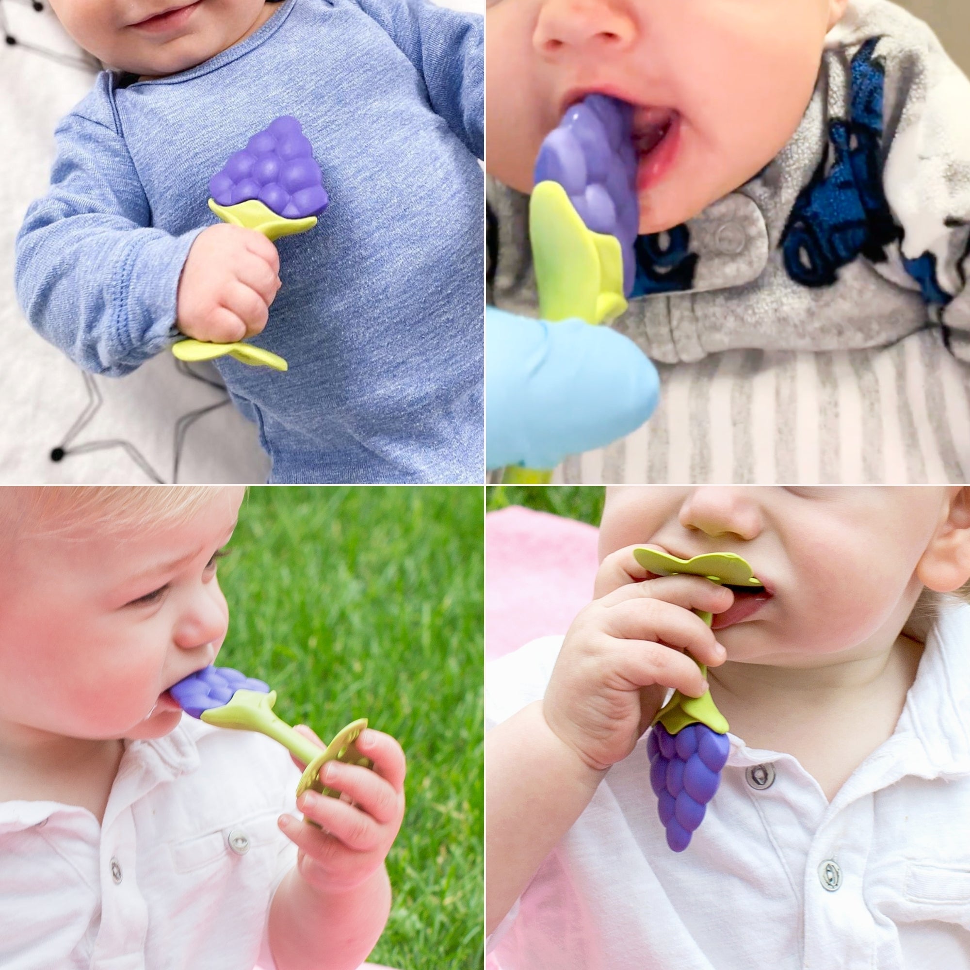 Innobaby Teethin SMART EZ Grip Fruit Teether - innobaby